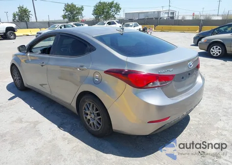 2016 Hyundai Elantra Se из США, поврежденный, VIN 5NPDH4AE8GH716881